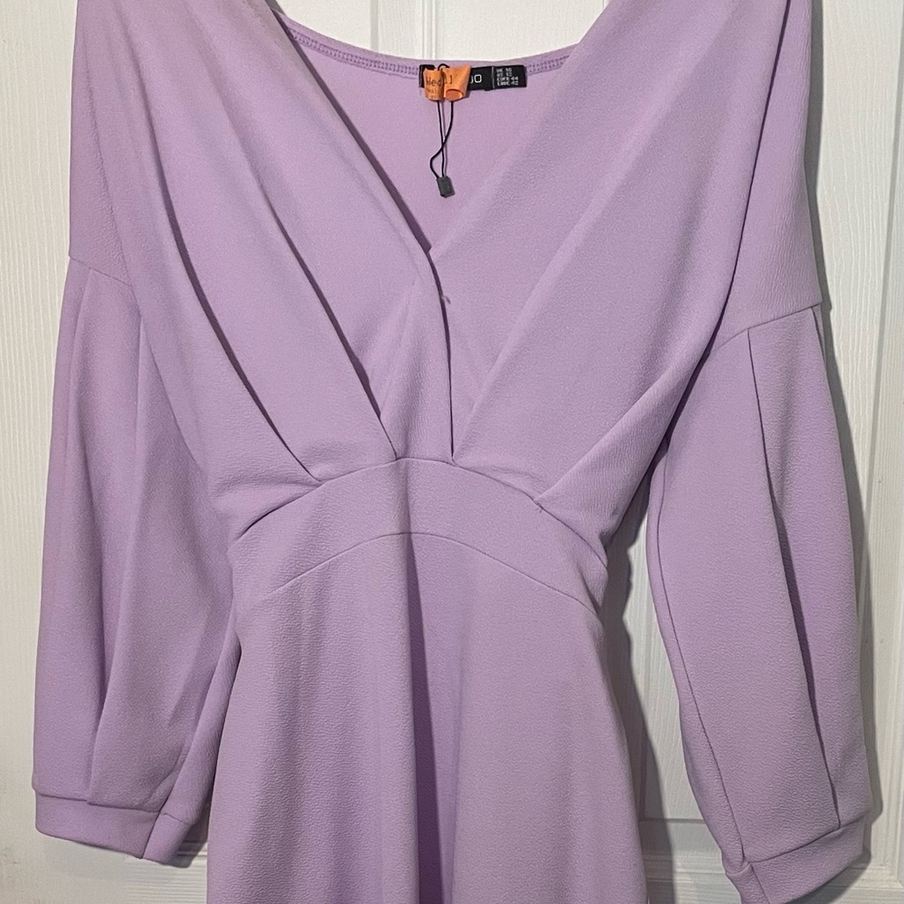 Lilac Wrap Dress